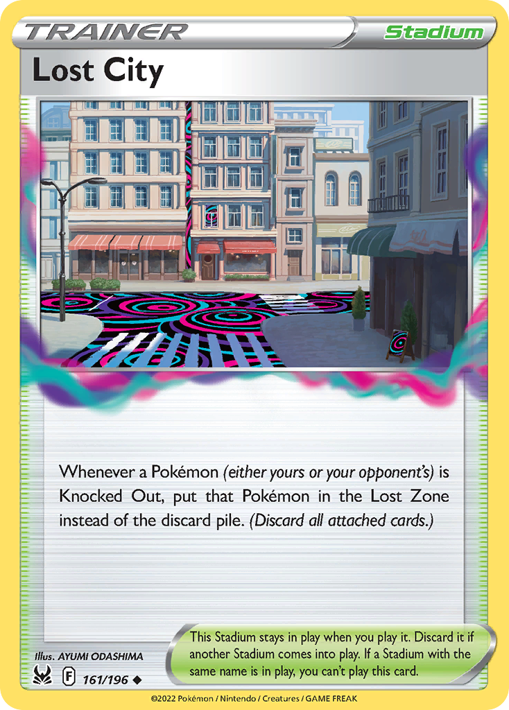 Lost City card front
