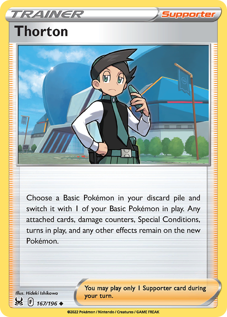 Thorton card front