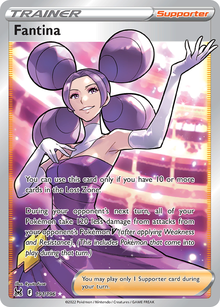 Fantina card front