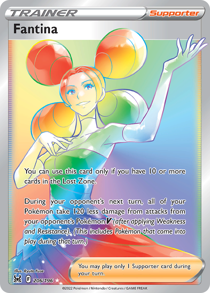Fantina card front