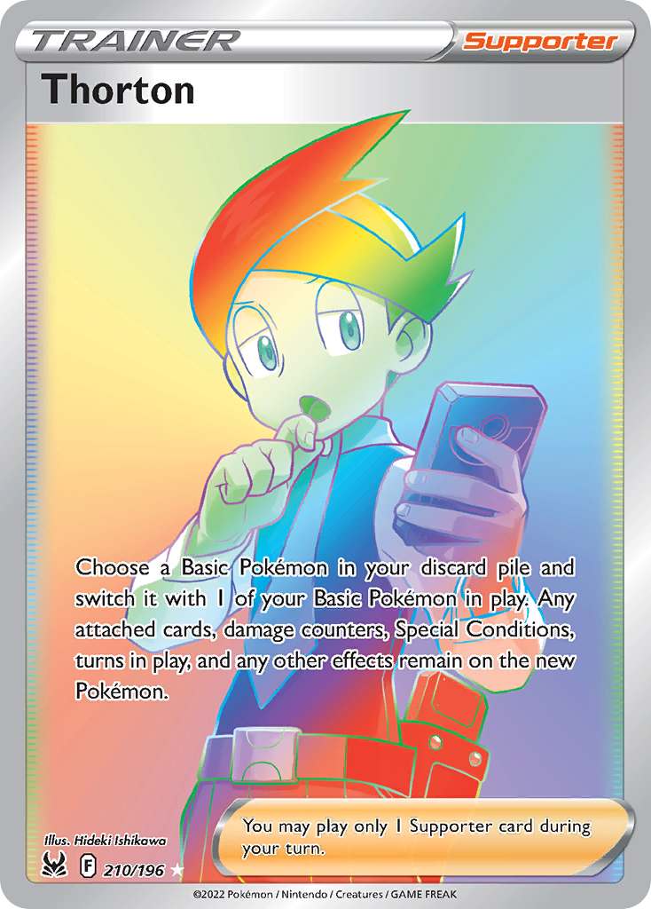 Thorton card front