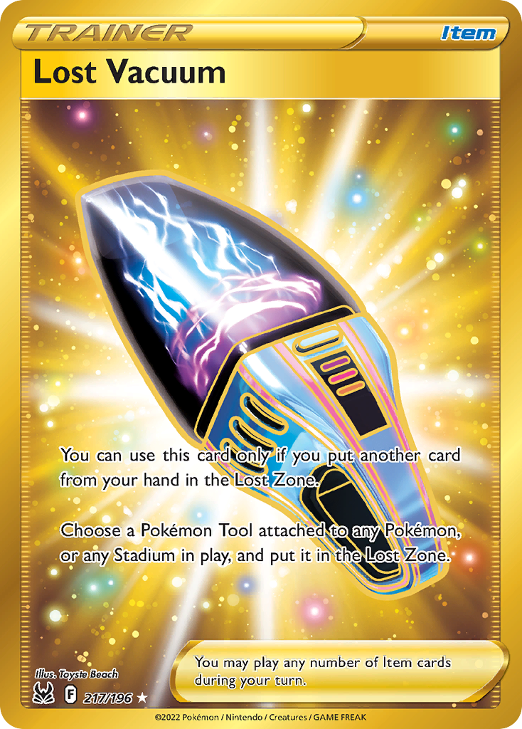 Lost Vacuum card front