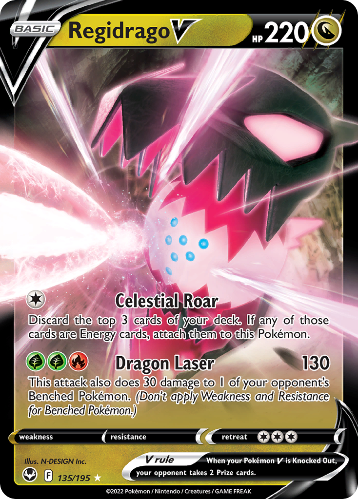 Regidrago V card front
