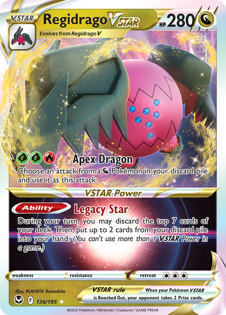 Regidrago VSTAR card front