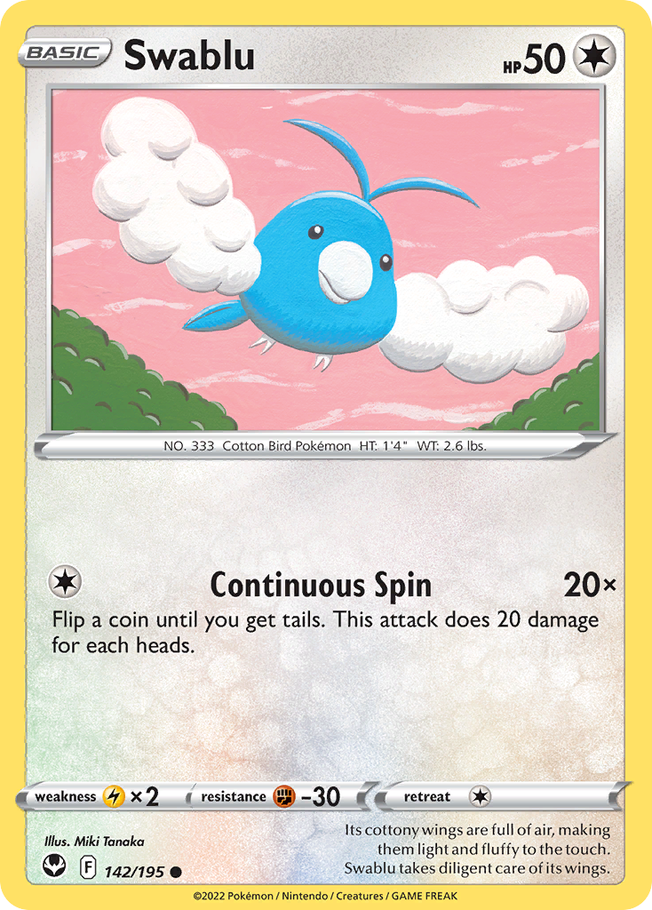 Swablu card front