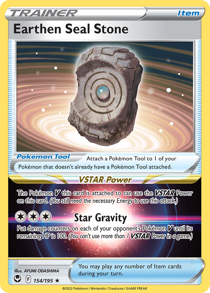 Earthen Seal Stone card front