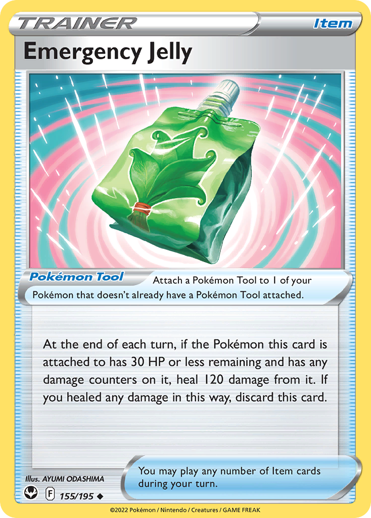 Emergency Jelly card front