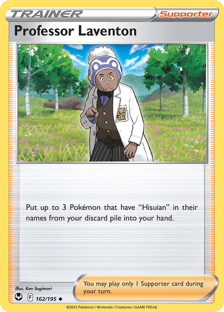 Professor Laventon card front