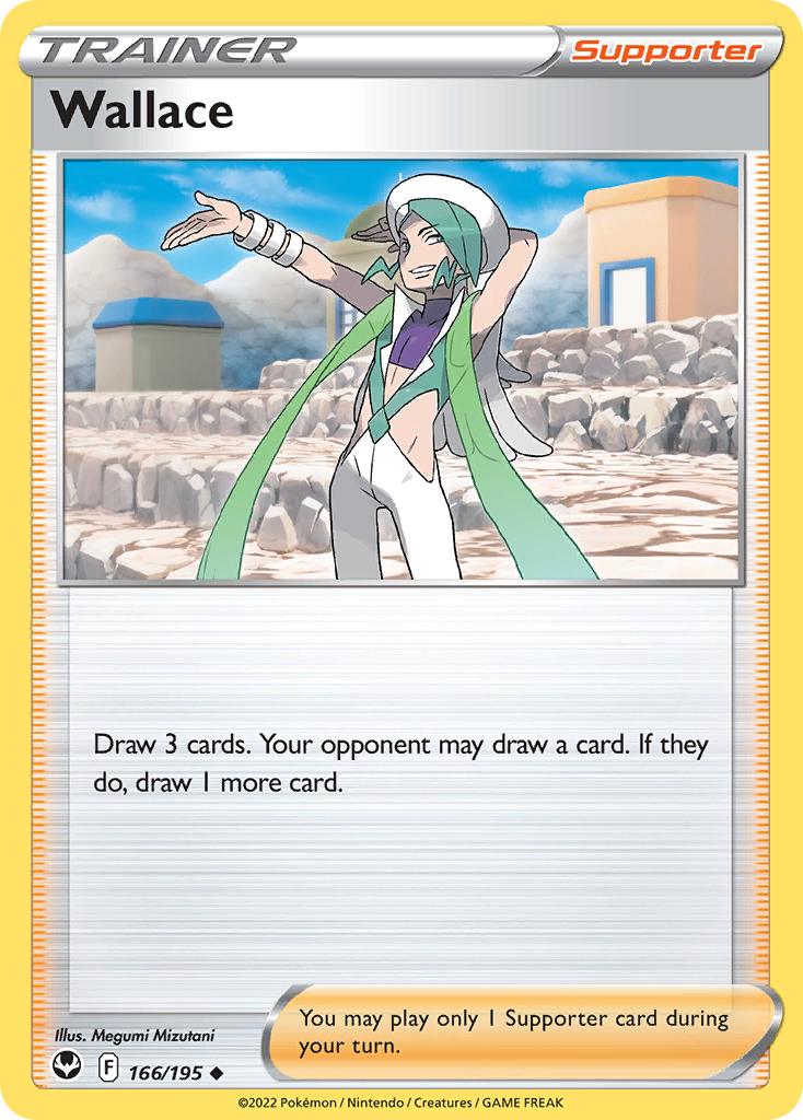 Wallace card front