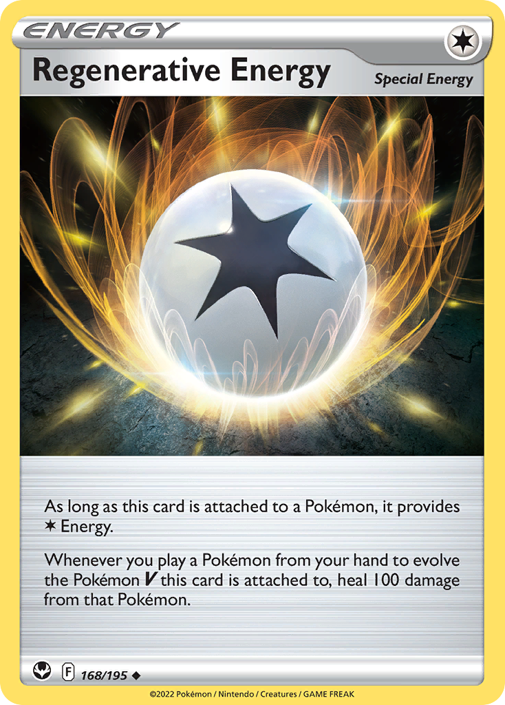 Regenerative Energy card front