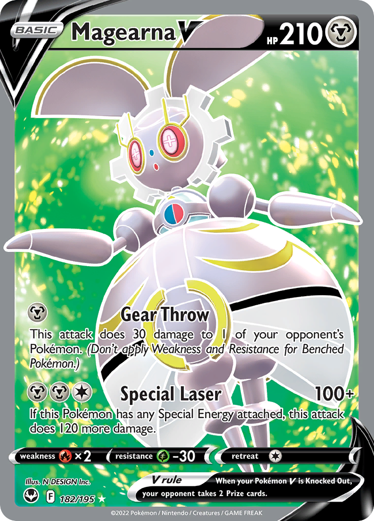 Magearna V card front