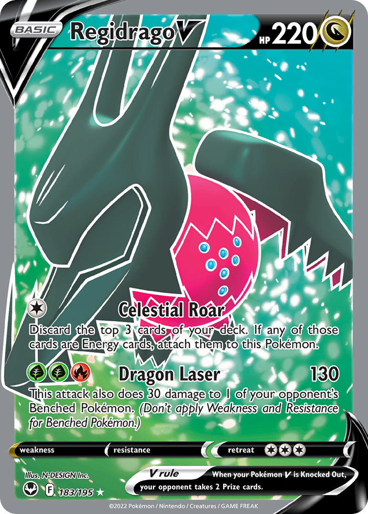 Regidrago V card front