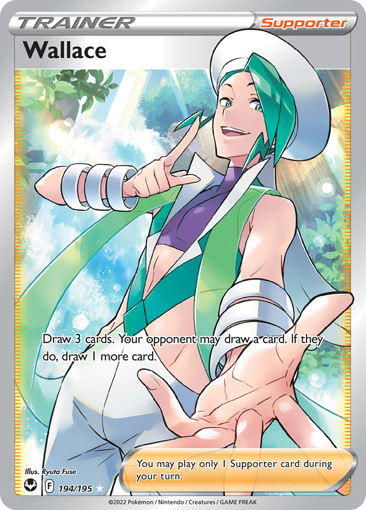 Wallace card front