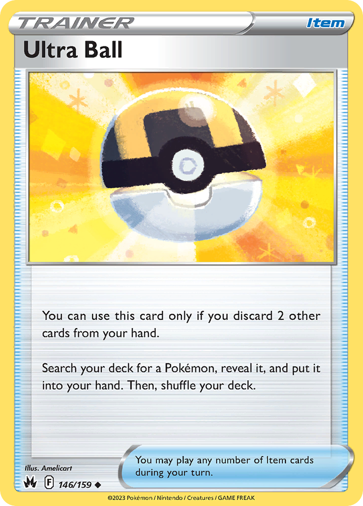 Ultra Ball card front
