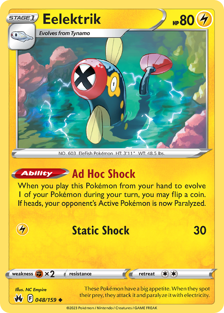 Eelektrik card front