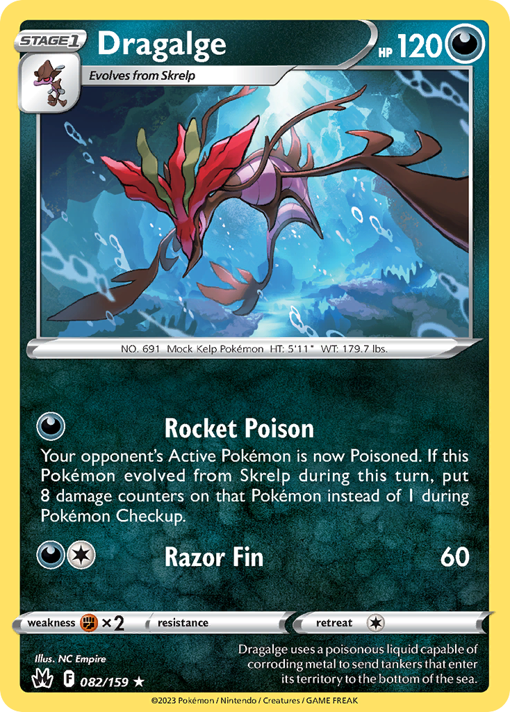 Dragalge card front