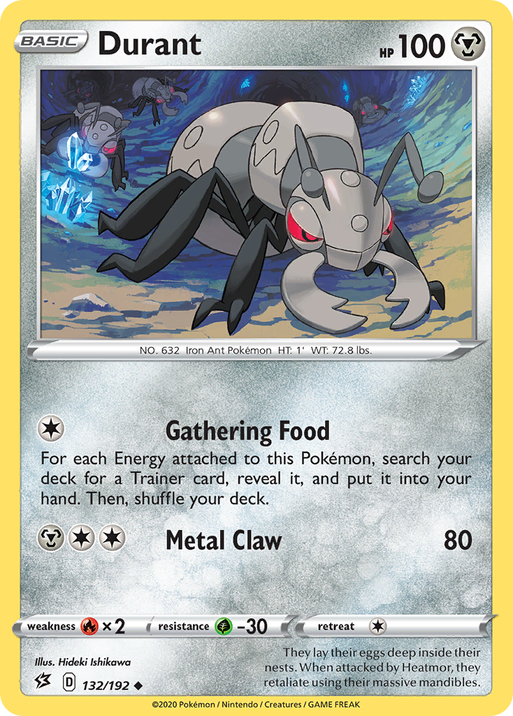 Durant card front