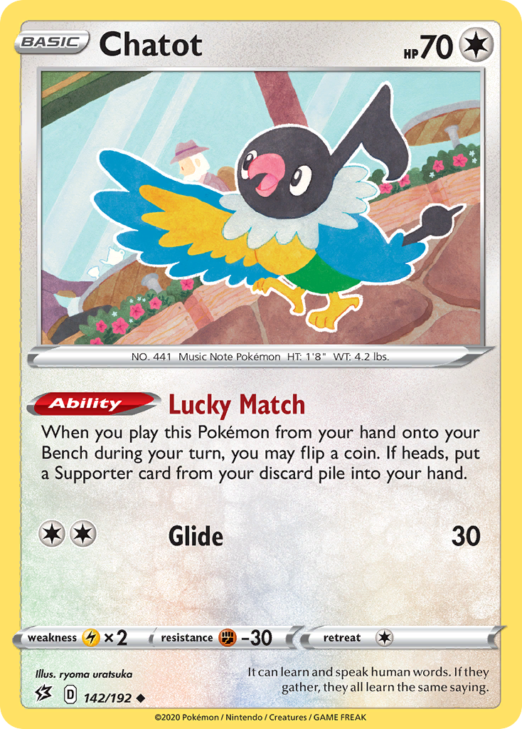 Chatot card front