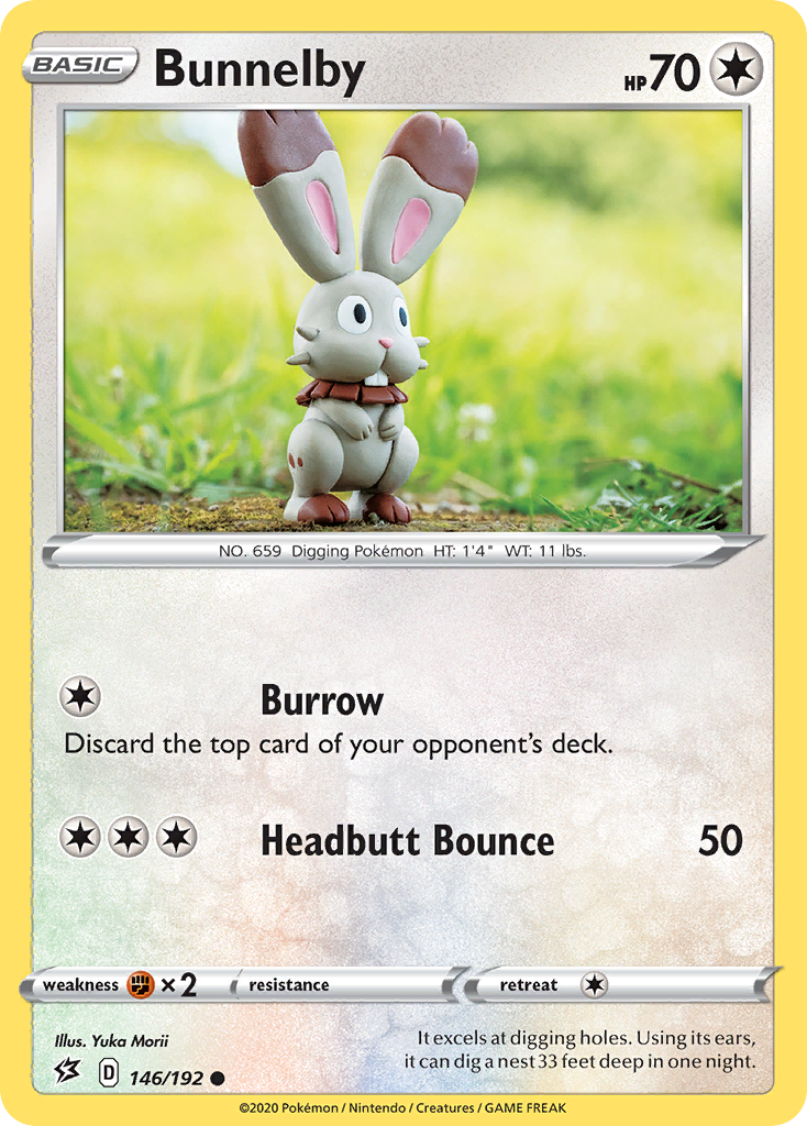 Bunnelby card front