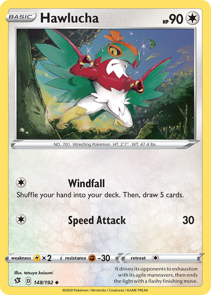 Hawlucha card front