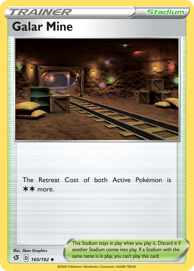 Galar Mine card front