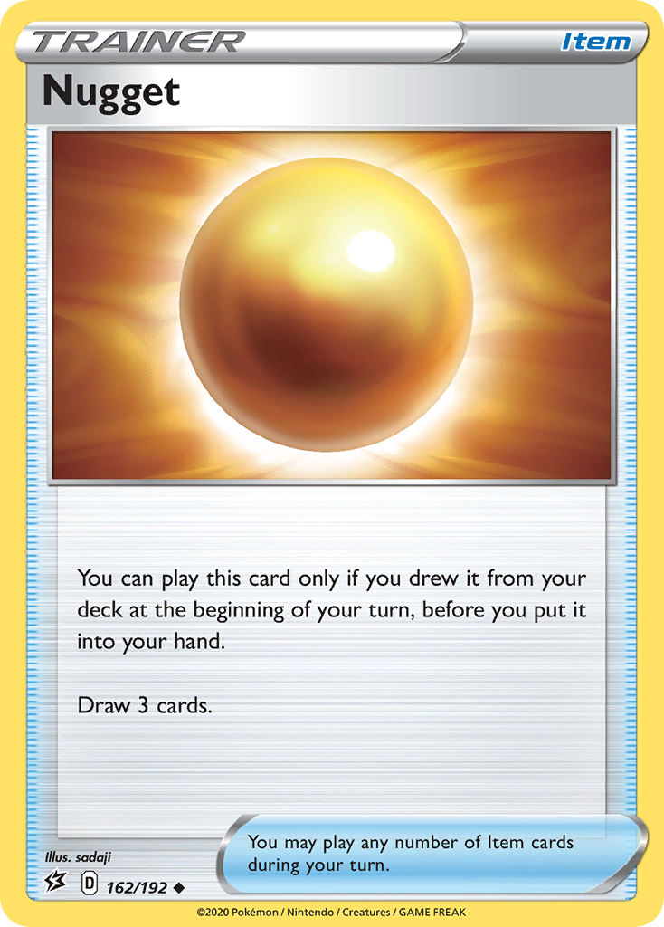 Nugget card front