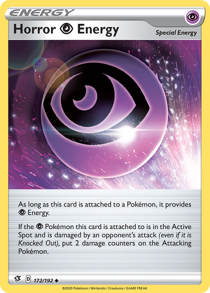 Horror Psychic Energy card front