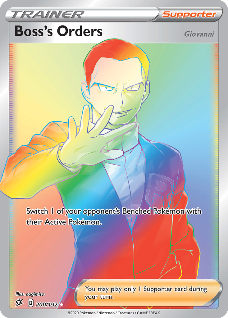 Boss's Orders card front