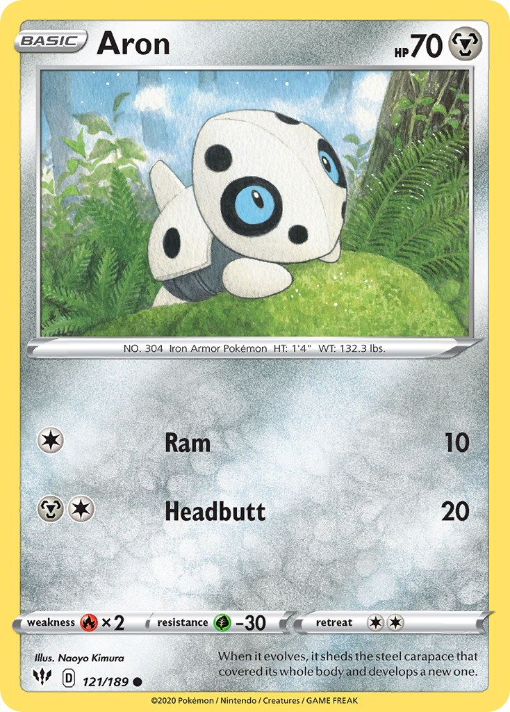 Aron card front