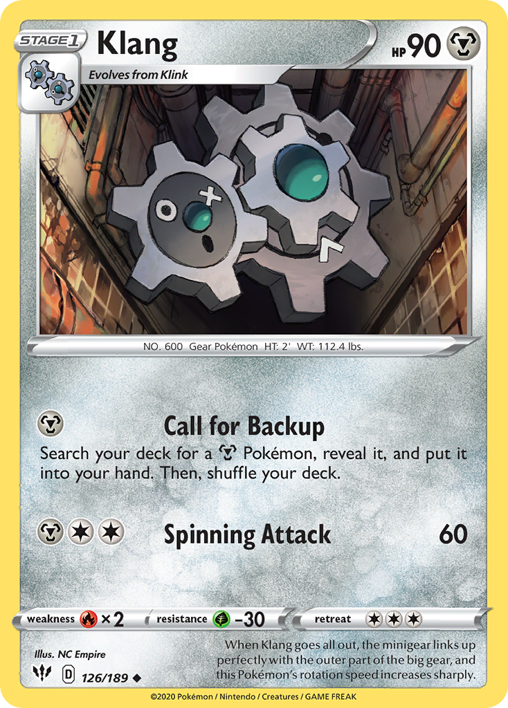 Klang card front