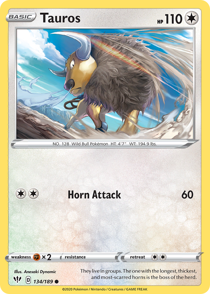 Tauros card front