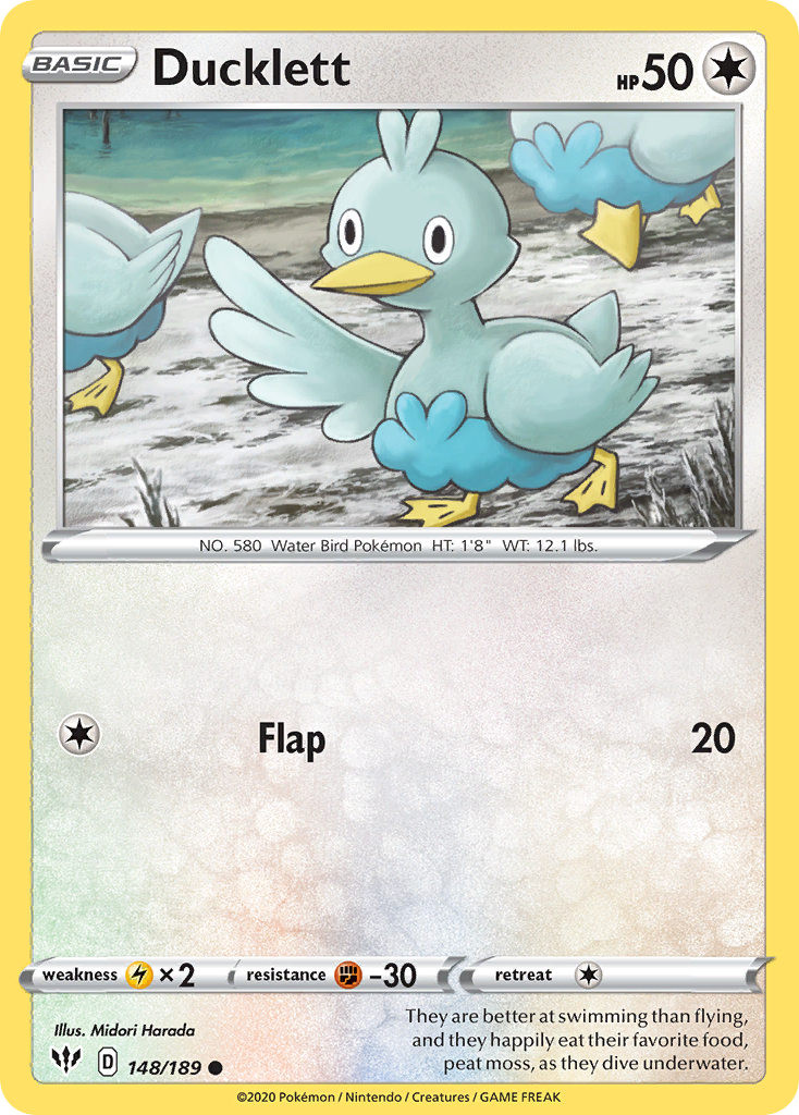 Ducklett card front