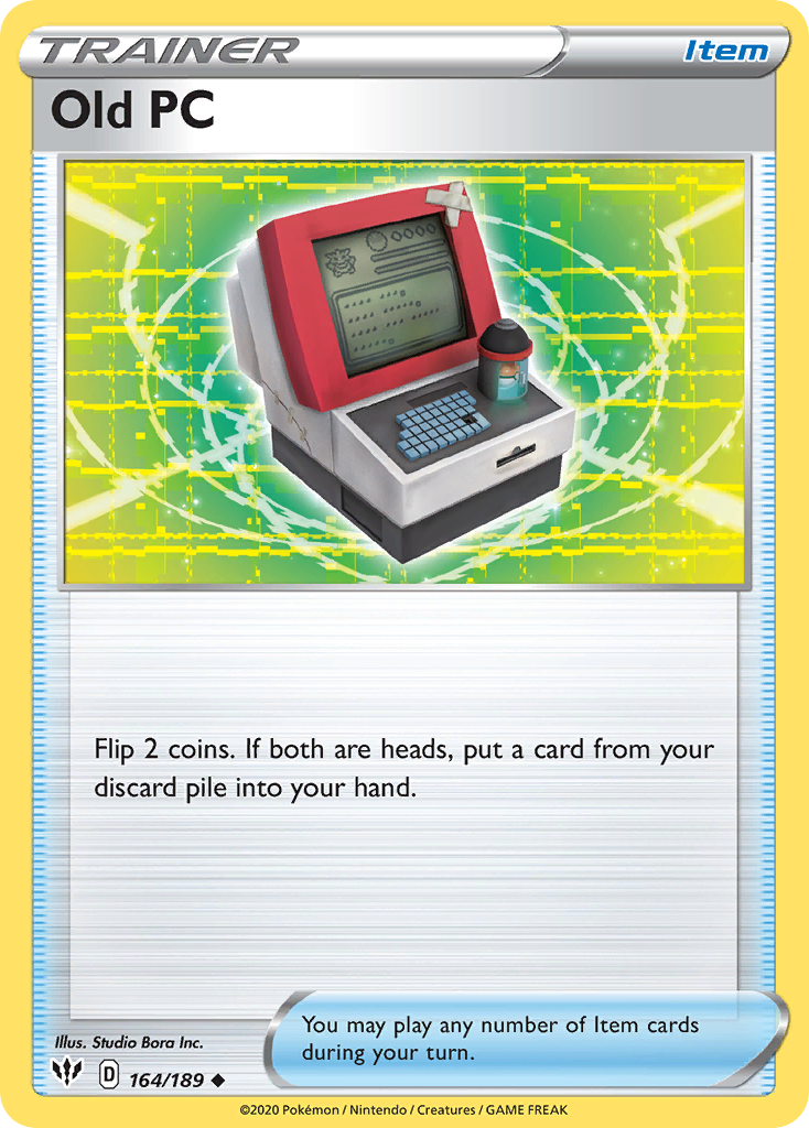 Old PC card front
