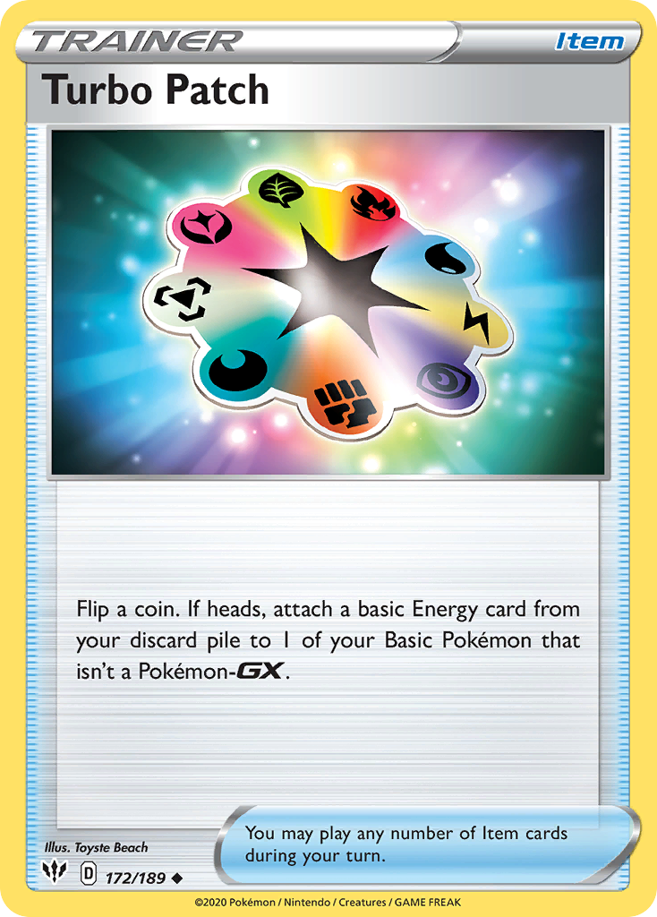 Turbo Patch card front