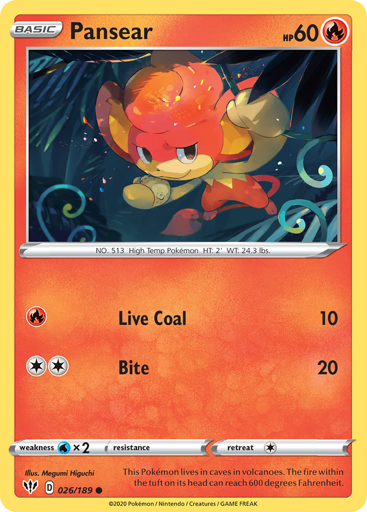 Pansear card front