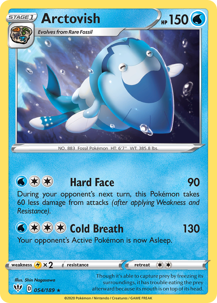 Arctovish card front
