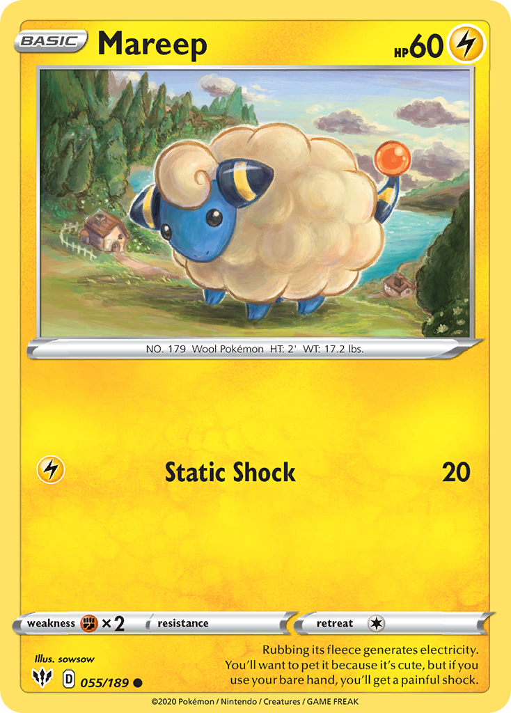 Mareep card front