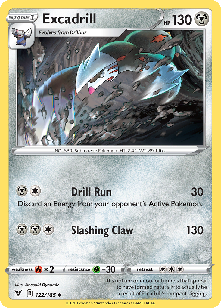 Excadrill card front