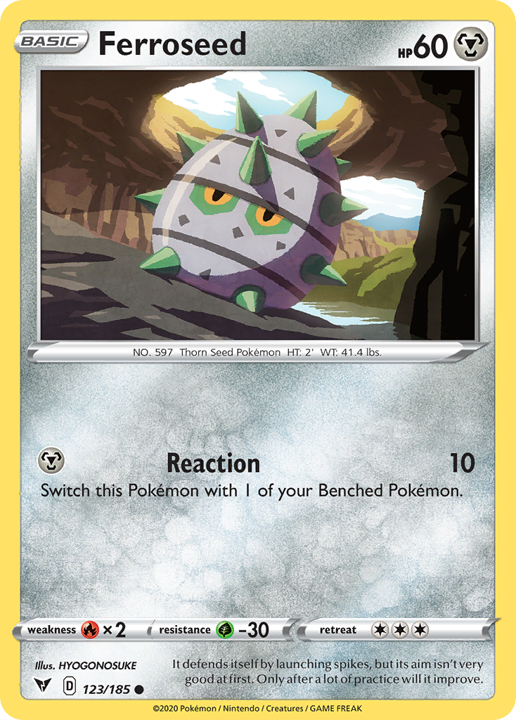 Ferroseed card front