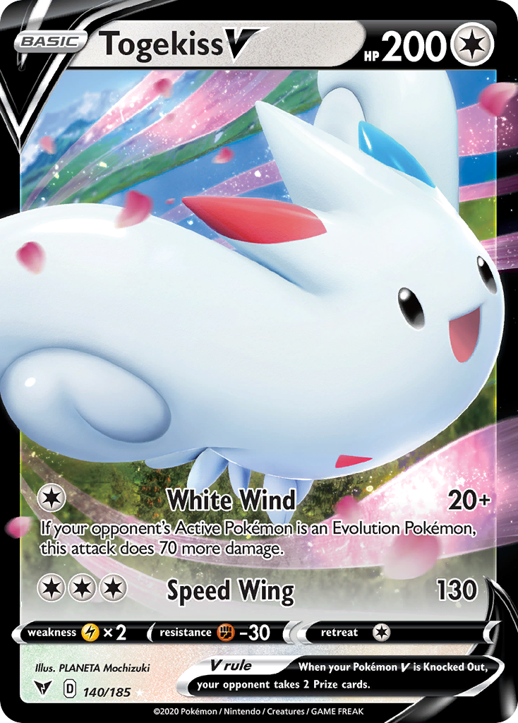Togekiss V card front