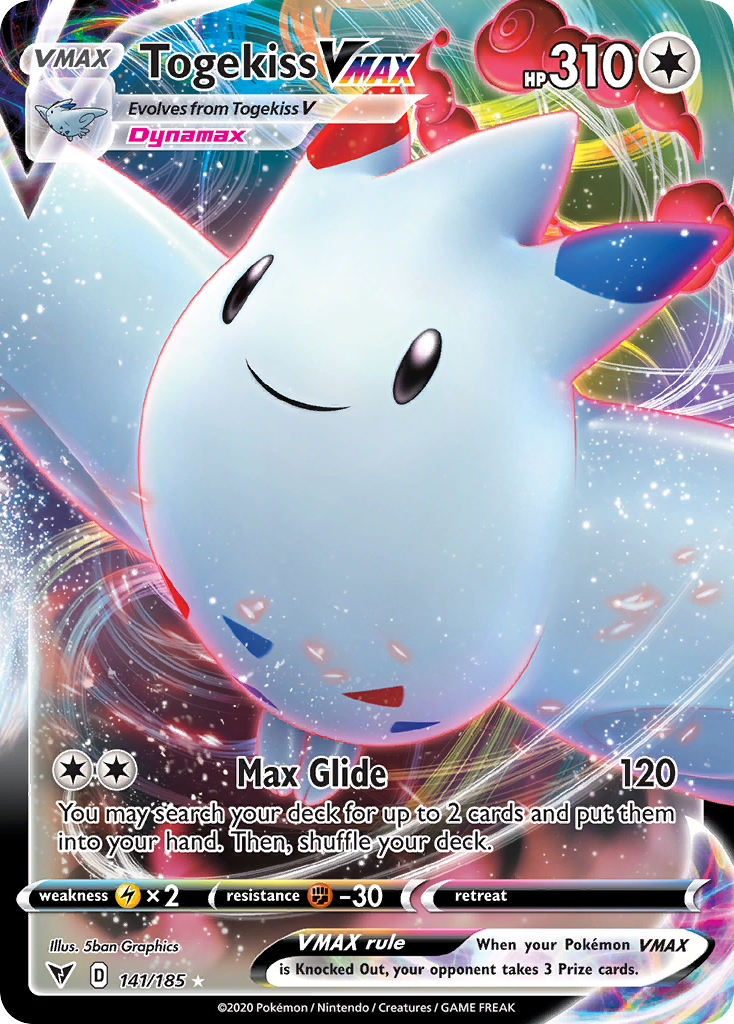 Togekiss VMAX card front