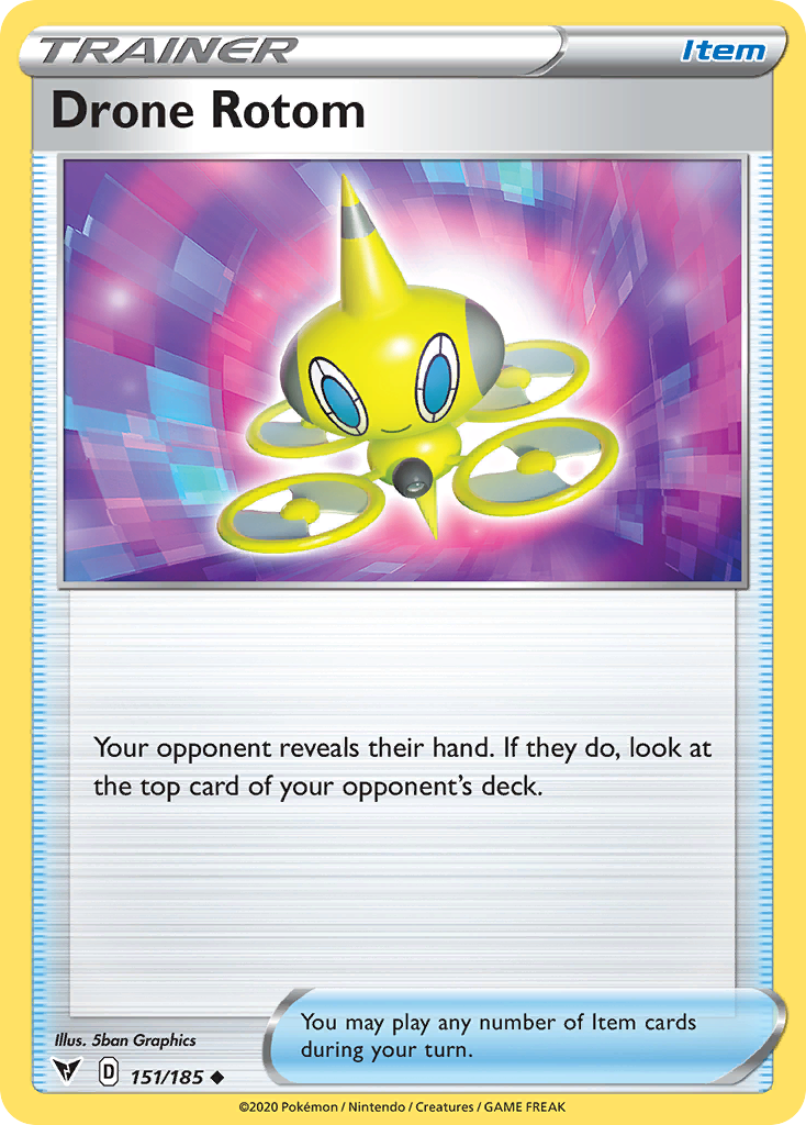Drone Rotom card front