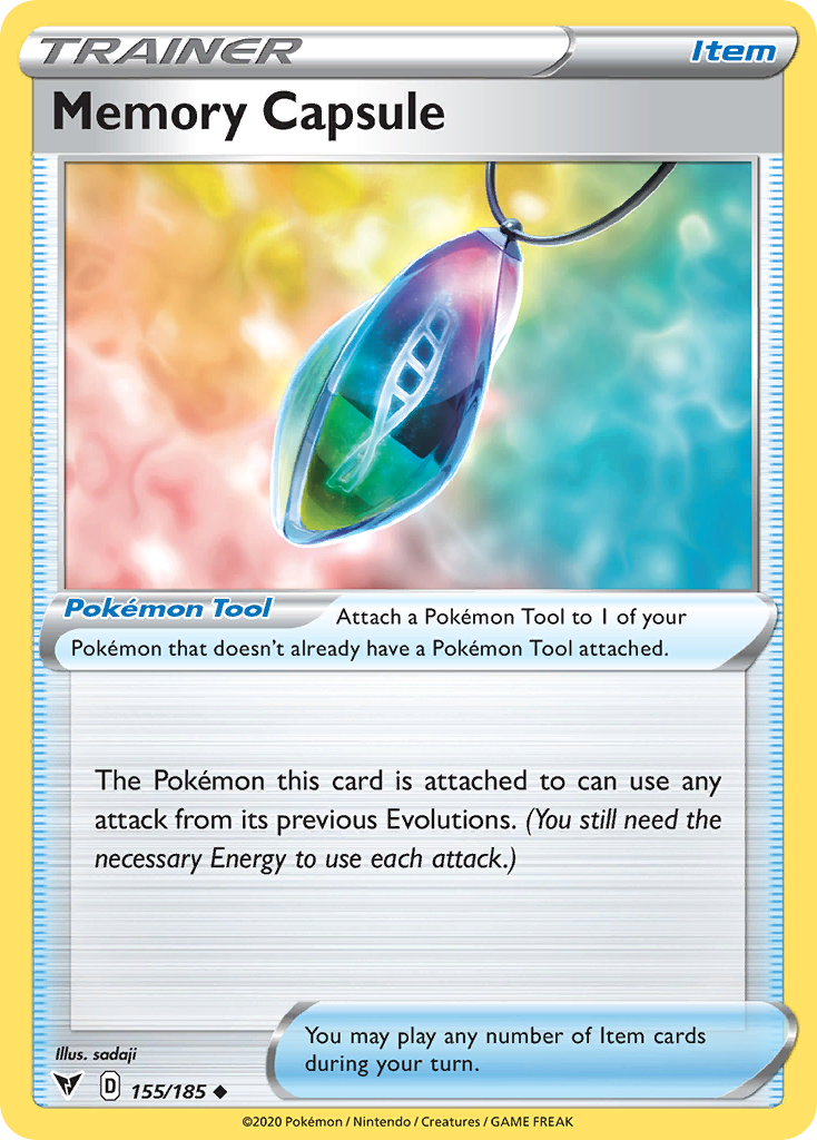 Memory Capsule card front