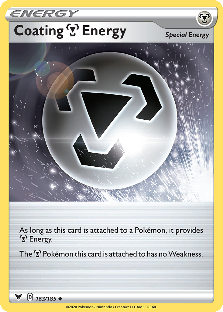 Coating Metal Energy card front