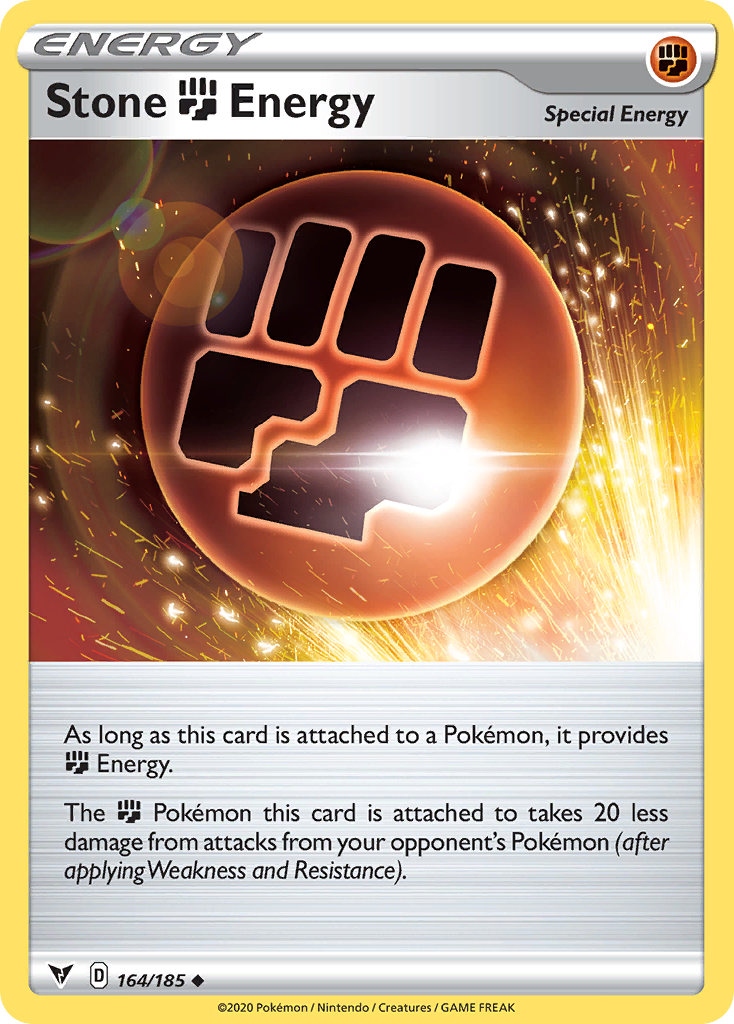 Stone Fighting Energy card front