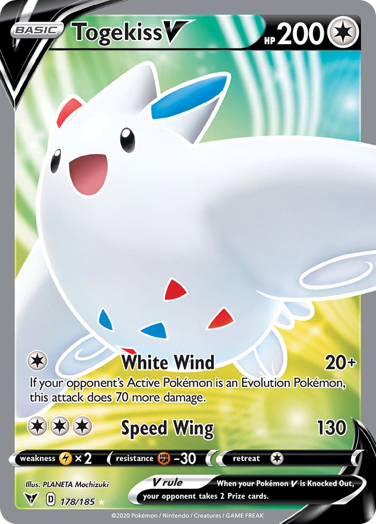 Togekiss V card front