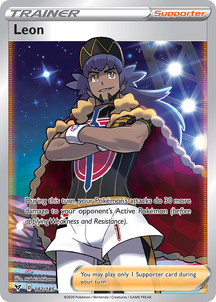 Leon card front