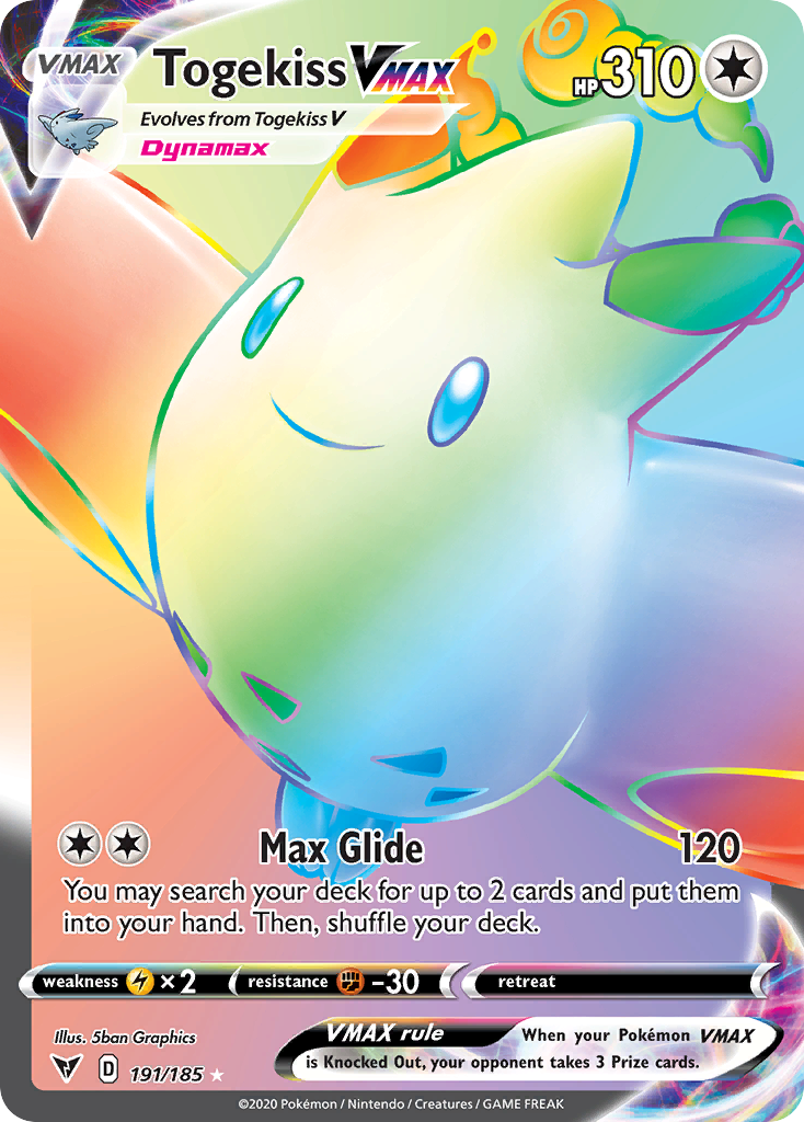 Togekiss VMAX card front