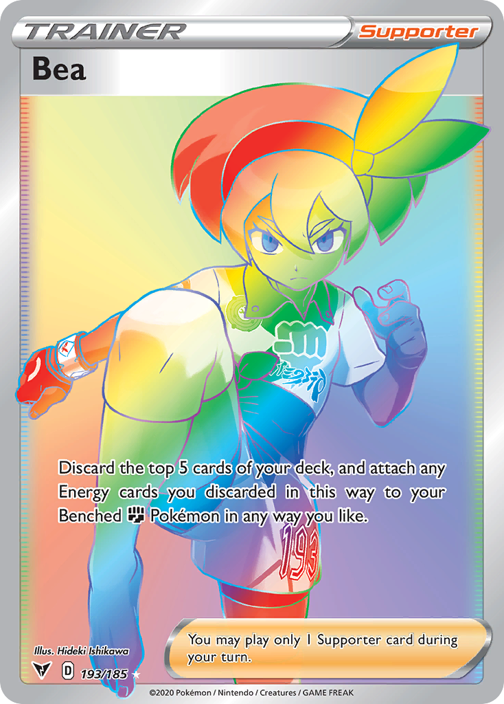 Bea card front