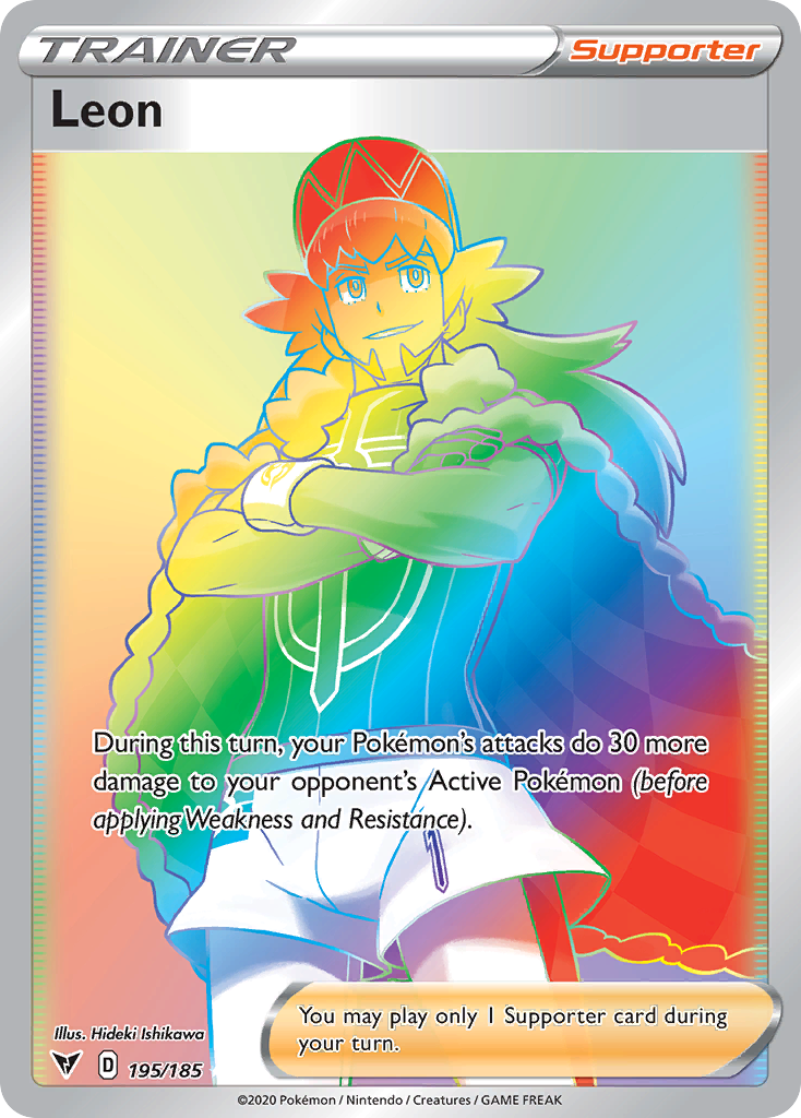 Leon card front
